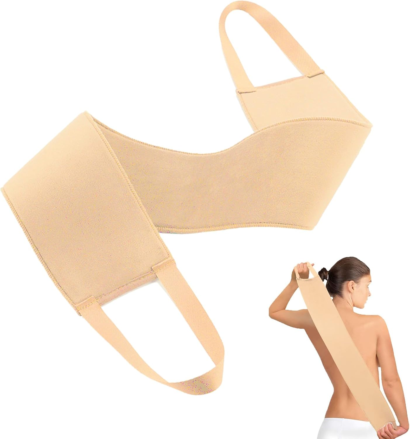 Self Tanner Back Applicator - Lotion Back Tanning Applicator for Self Tan Back Applicator, Achieve Smooth Even Finish on Hard-To-Reach Areas with Back Applicator for Self Tanning