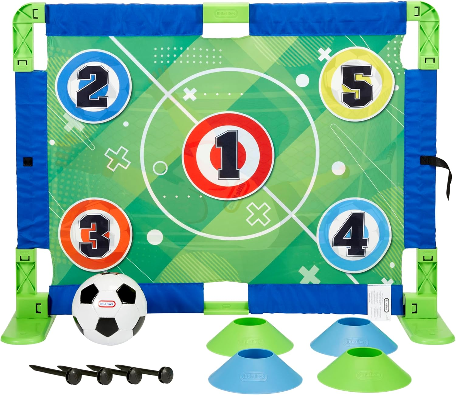 Little Tikes Totsports Soccer Trainer with 9 Accessories, Active Play Sports Toys, for Boys and Girls Ages 3+ Years image number 4