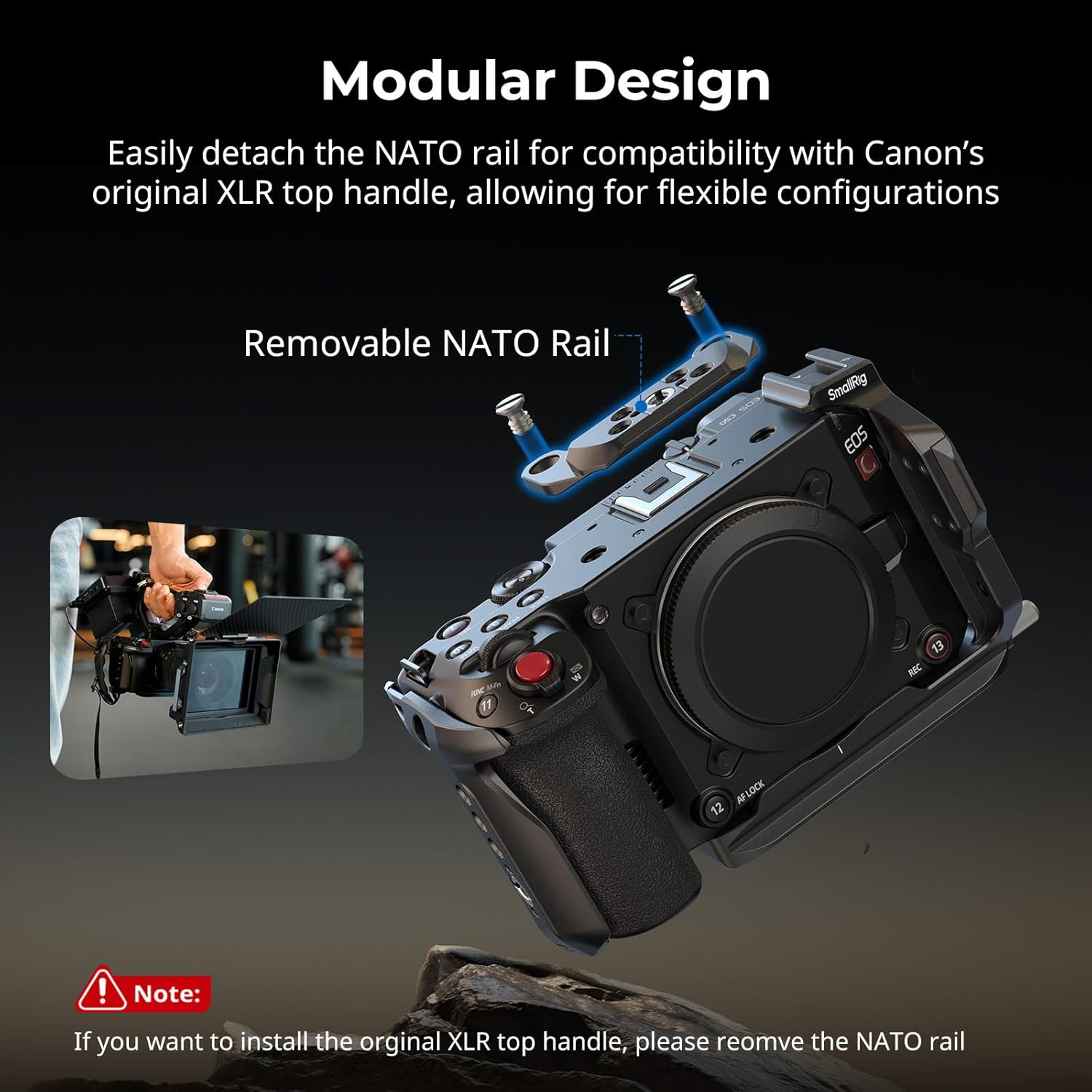 Smallrig Cage for Canon EOS C50 5656 image number 1