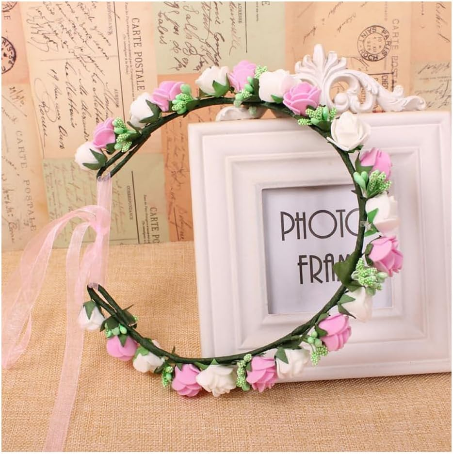 Pichcppo 100 Pcs Green Paper Flower Poles, 40Cm Floral Stems, DIY Bouquet, Florist Wire for Artificial Flowers, Wreath