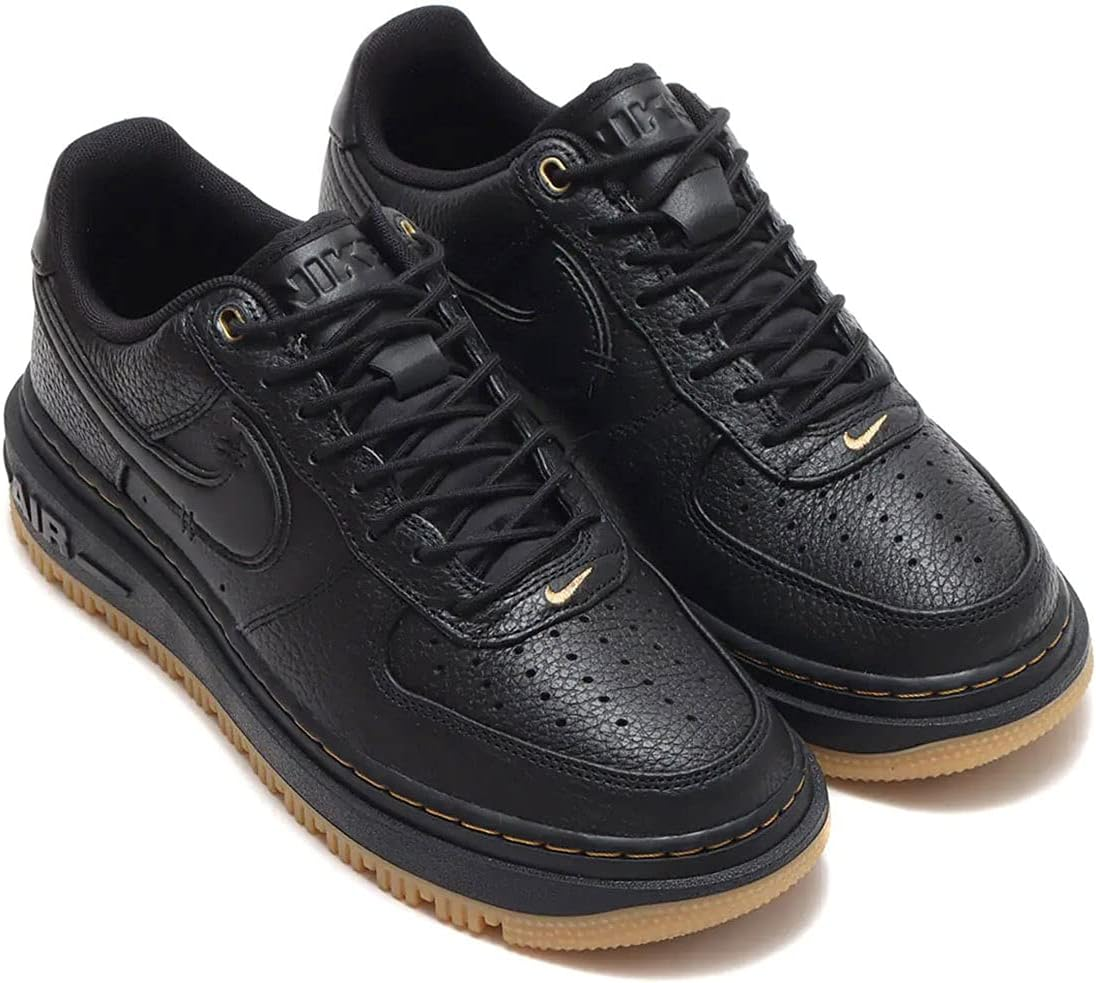 Nike DB4109-001 Lux Air Force 1 LUX Black/Back Tan/Gum Yellow/Black image number 2