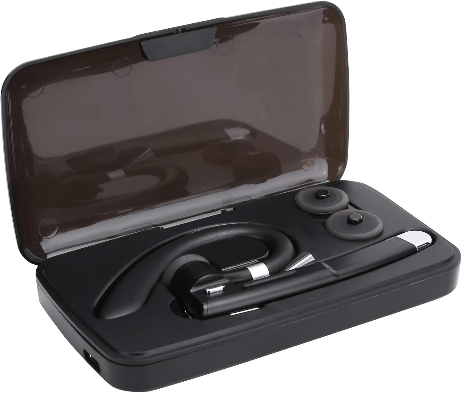 YYK 520 V5.0 Wireless BT Headphones, Rotating Business Headset with Charging Compartment, Ultralight Design, Ergonomic Headphones, Multifunctional, Portable image number 4