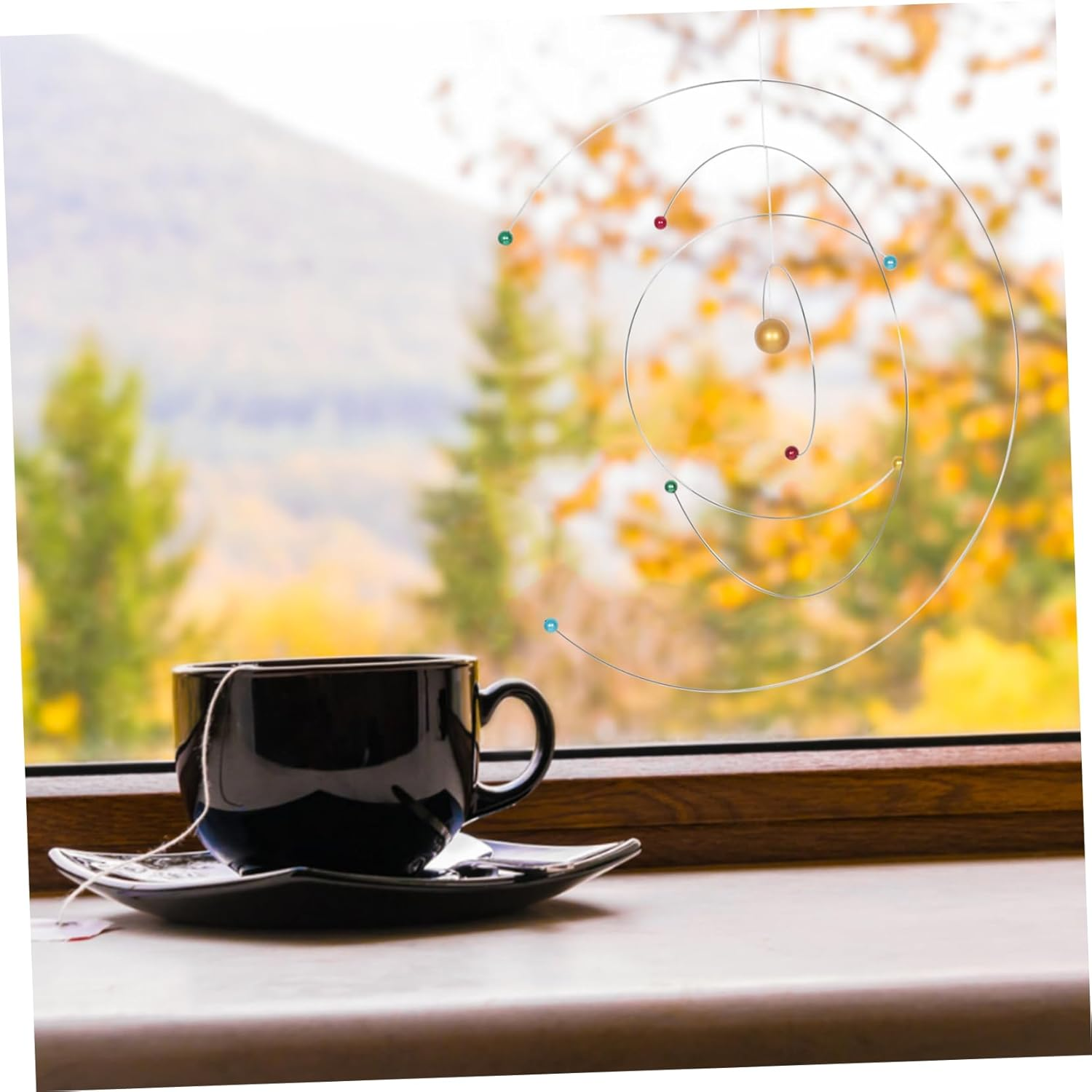 Educational Solar System Mobile Science Enthusiast Decor Hanging Mobile Kit for Boys and Girls image number 4