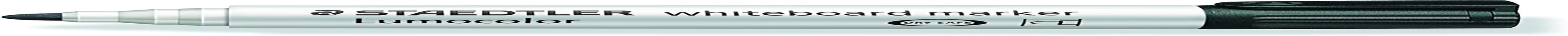 Staedtler Lumocolor Whiteboard 351 Bullet Tip Marker, Black (Pack of 4) image number 6