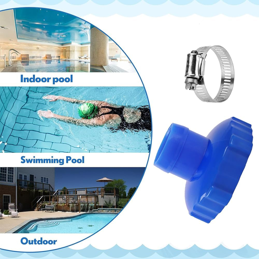 Above Ground Pool Skimmer 11238 Replacement B Hose Adapter for Intex,Compatible with 25016 Hose 28000E 28335EH 28337EH 28341WA image number 6