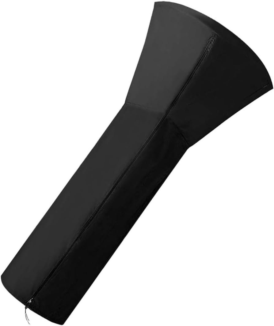 Patio Heater Cover Oxford Stand-Up Heater Protector with UV Coating Weather Resistant Dustproof Shield for Outdoor Garden image number 5