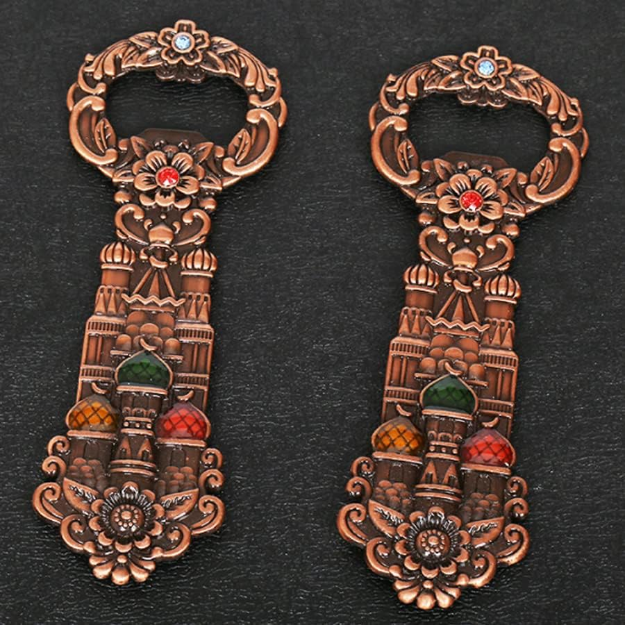 ARFUKA Bottle Opener Beer Bottle Opener Retro Castle Shaped Soda Beverage Beer Bottle Opener Women Men Gift for Wedding Christmas and Birthday