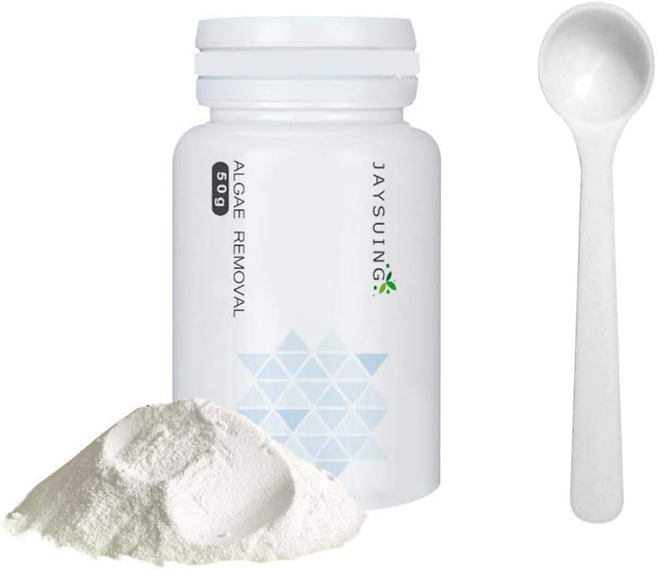 Algae Repellent Agent, Moss Remover,Aquarium Fish Tank Cleaning Powder,Sludge Destroyer Pond Cleaner. image number 3