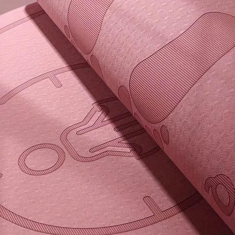 AIMALL Jump Rope Mat, 49.6X23.6 Inch Eco-Friendly TPE Soundproof and Shock Absorbing Mat for Indoor Yoga and Fitness Activities - Grey image number 4