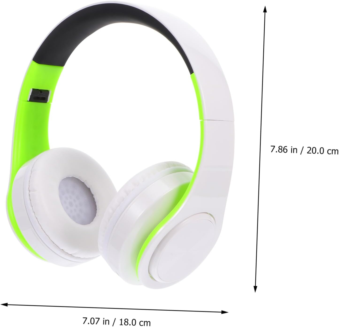 MOLUCKFU Head-Mounted Wireless Headphones Folding Design for Music and Sports Adjustable Over-Ear Headset Stereo Sound image number 5