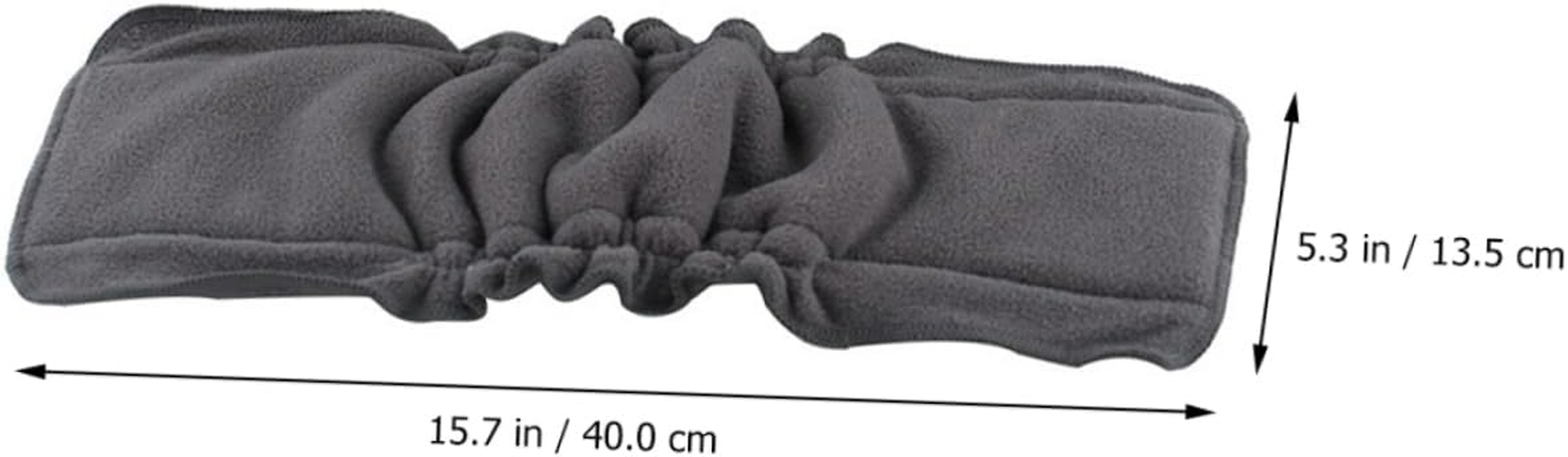 Toyvian 2Pcs Boy Girl Diaper Inserts Bamboo Changing Liners Reusable Nappies Supplies image number 3