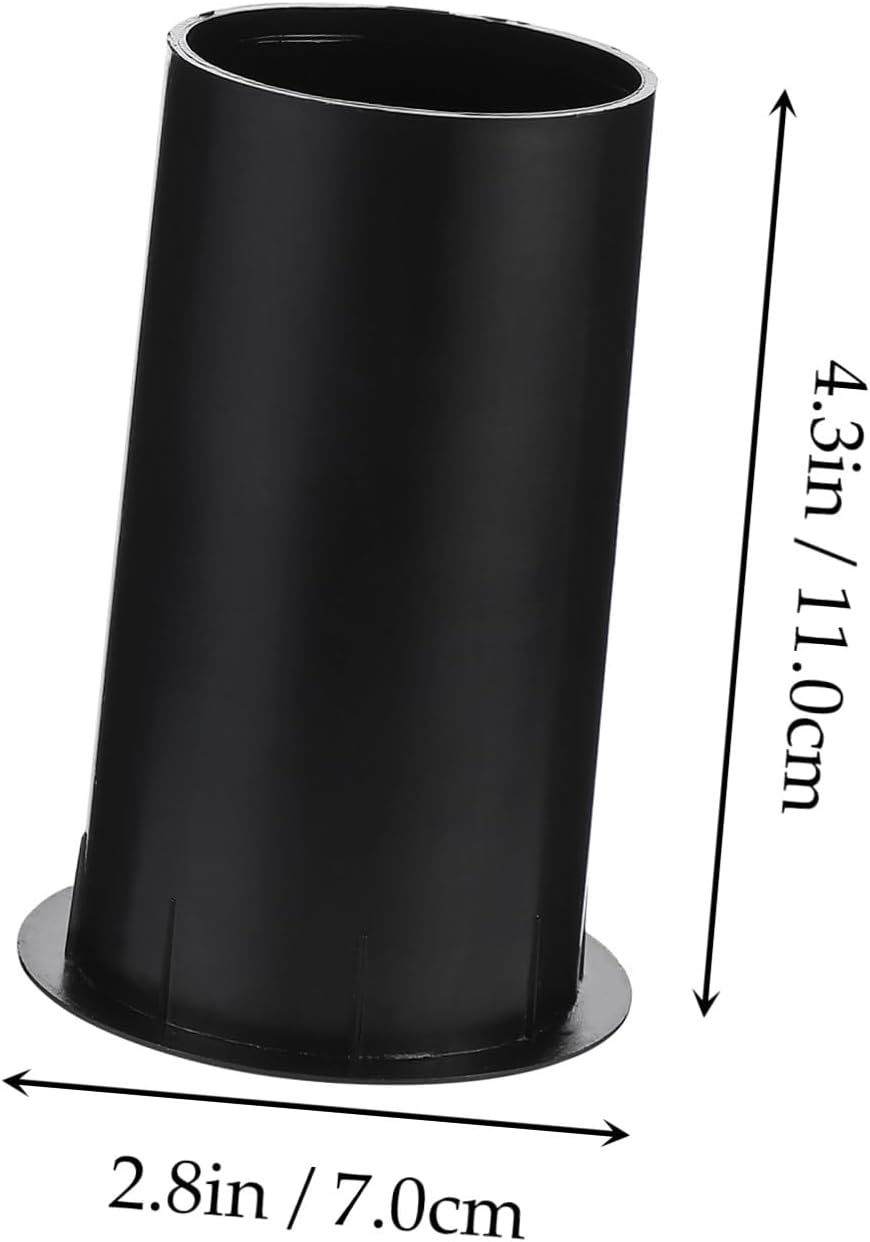 5 PCS Bass Reflex Plastic Speaker Port Tubes Subwoofer Supply Replacement Black Spray Paint Speaker Accessories for Enhanced Low Frequency Output image number 4