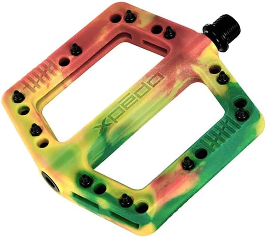 Expedo XPEDO Bicycle Pedals Felix XMX29NC0FE Left and Right Set Mountain Bike Road Bike Flat Lightweight Nylon Body Chromoly Spindle image number 1