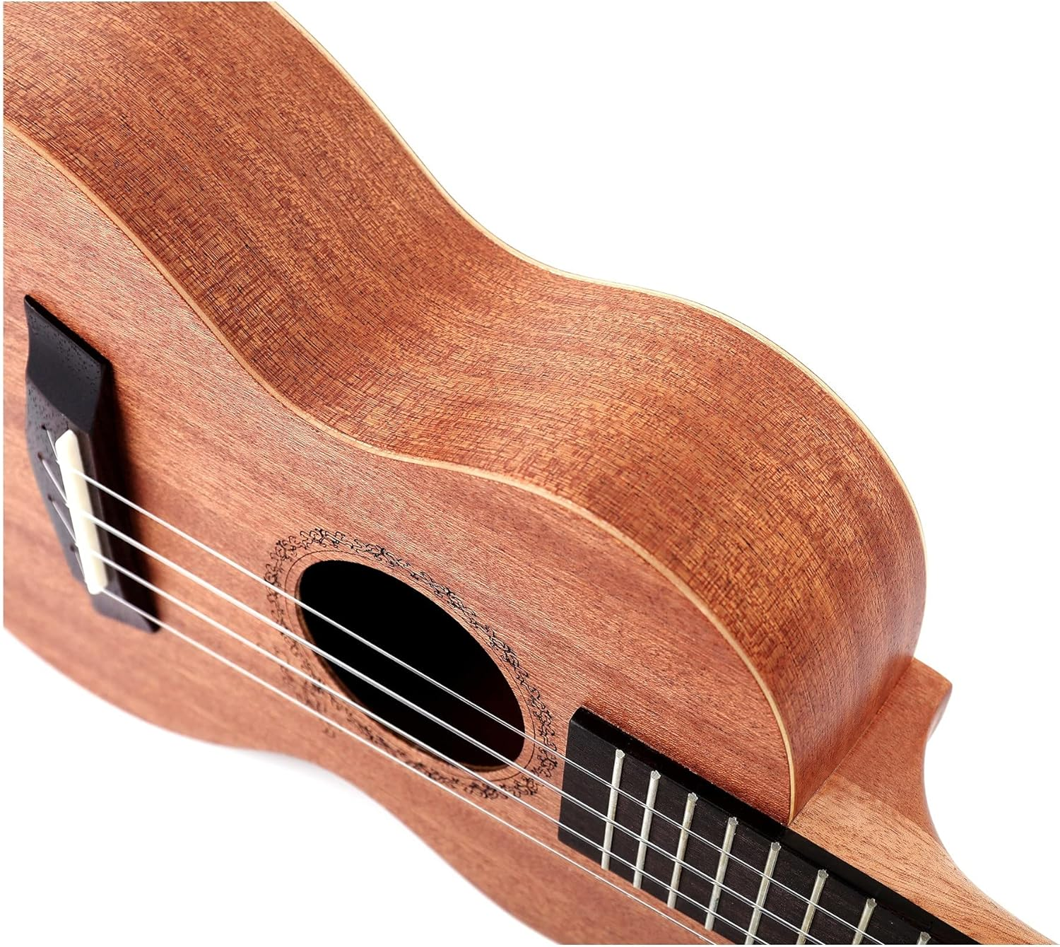 Enya 20 Sapele Ukulele with Padded Gig Bag - Soprano image number 3