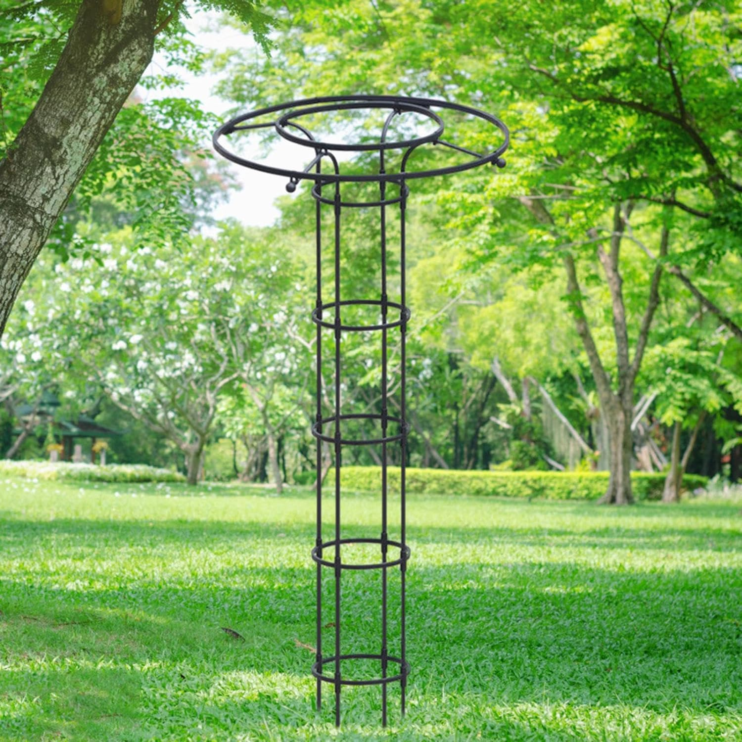 Dualoai Elegant Vertical Garden Trellis for Climbing Plants, 210Cm Height image number 6