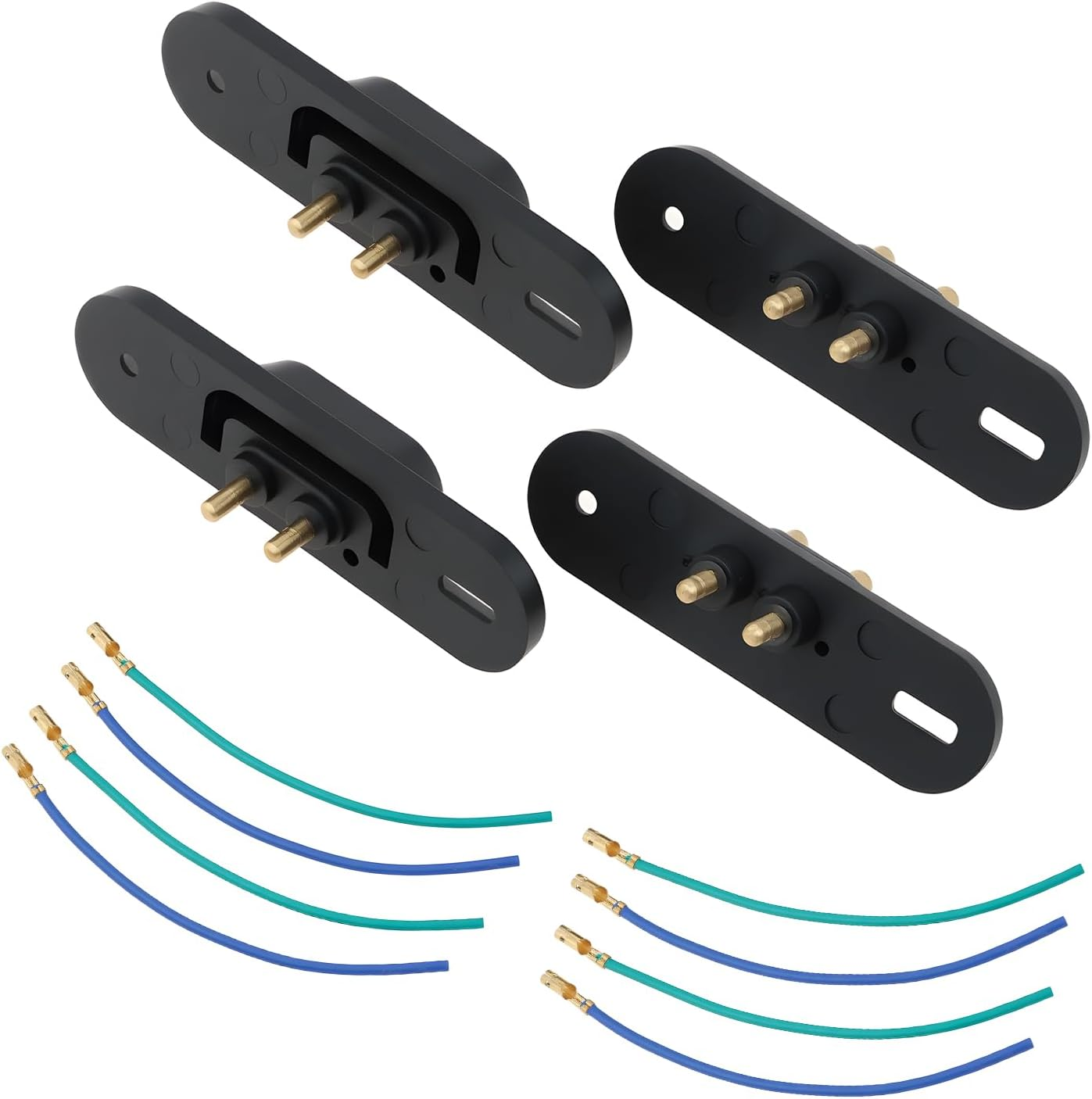 2 Sets Van Sliding Door Central Alarm System for Sliding or Tailgate Doors with Crimp Terminals image number 1