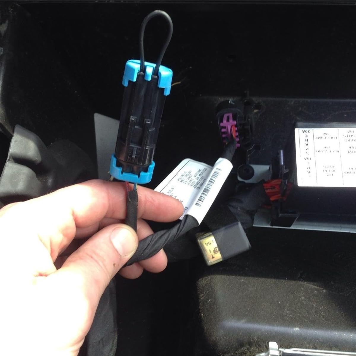 AIMALL 2X Seat Belt Harness Bypass Plug for Can-Am Maverick X3, Commander, Defender - Quick Disconnect Clip, ABS, 2.87 X 0.86 Inches