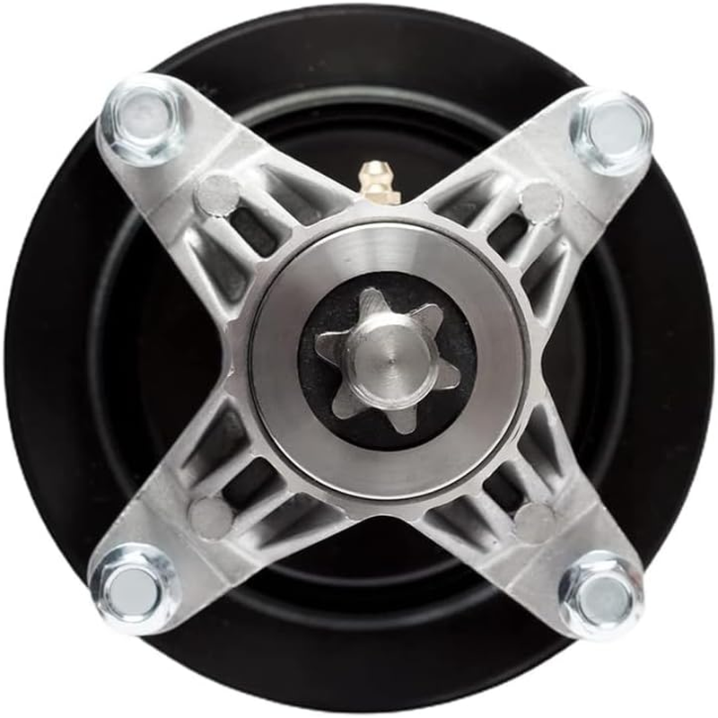 Replacement for 918-04822 918-04822A 918-04822B 918-04889 918-04889A 918-04950 618-04822 618-04822A 618-04889 618-04889A 618-04950 Spindle Assembly Cub Cadet MTD Troy Bilt 42" Deck Pulley Bolts image number 4