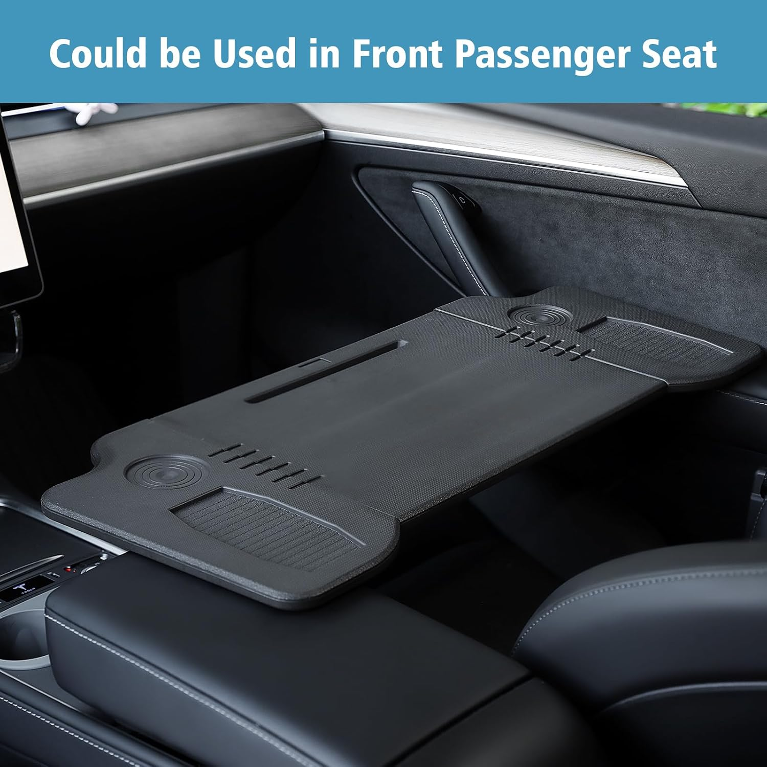 Goanywheel Car Desk Steering Wheel Tray, Foldable Car Table Tray, Steering Wheel Desk for Eating and Traveling, Upgraded Design image number 4