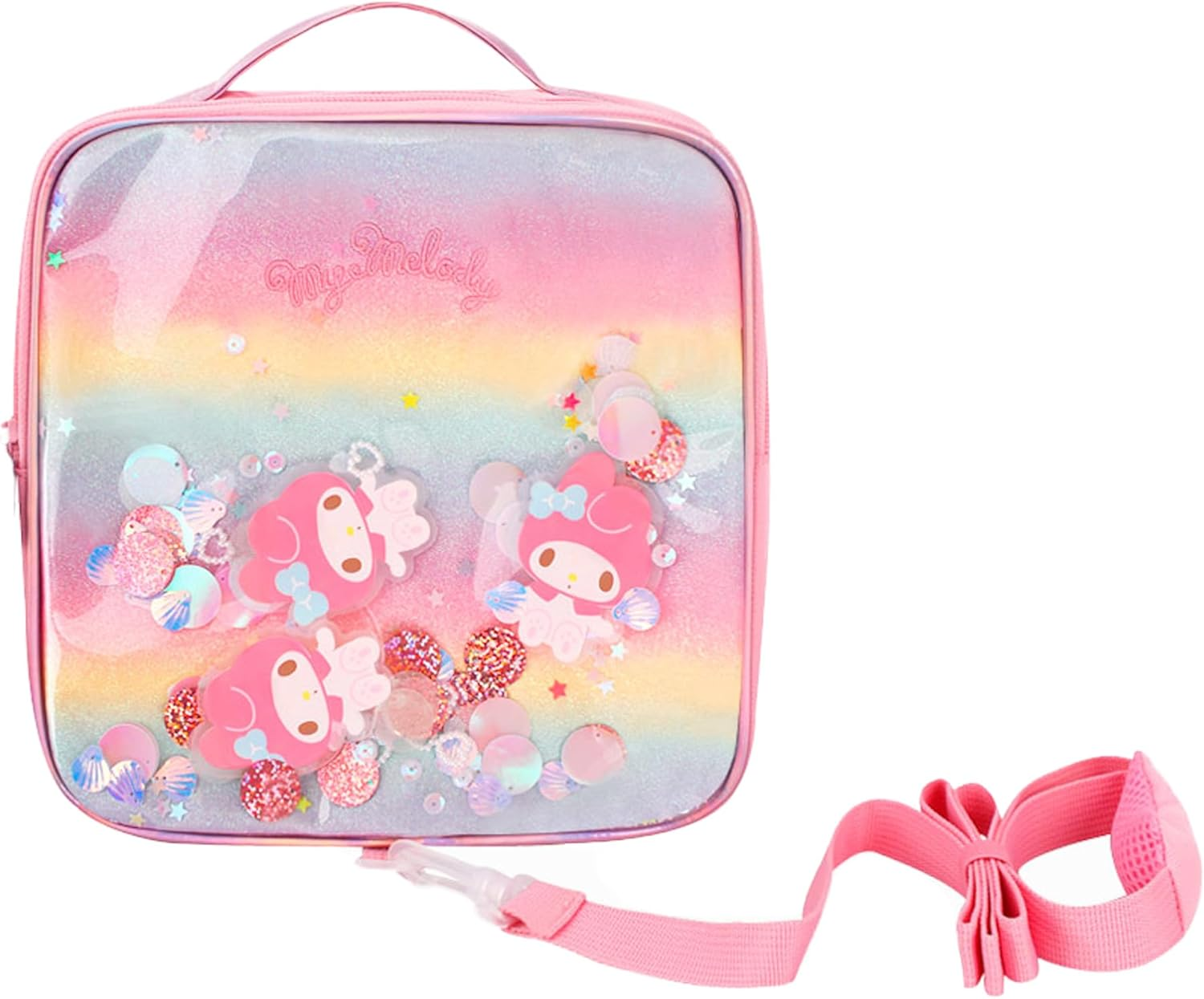 Sanrio Toddler Safety Harness Backpack &ndash; Cinnamoroll, Kuromi & My Melody | Anti-Lost Bag with Leash Strap for Kids | Kawaii Character Travel Daypack | Official Sanrio image number 4