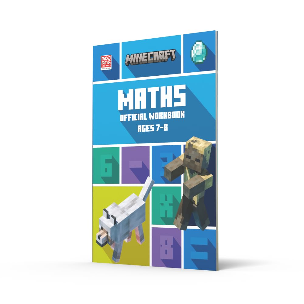 Minecraft Maths Ages 7-8: Official Workbook image number 1