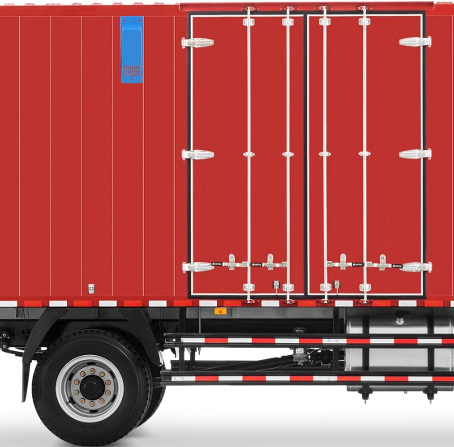 Antrader Shipping Container Air Vent, Truck Ventilation Hood, Cross Flow Ventilation Kit, Reduce Heat Humidity,Pressure Regulating Port for Cargo, 10 Pack,Blue image number 1