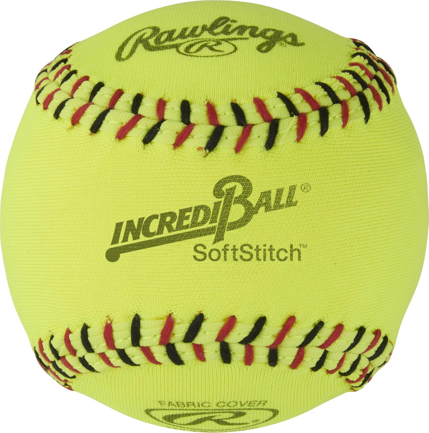 Rawlings | Incredi-Ball Yellow Softstitch Softballs | 11" & 12" Options | Cloth & Synthetic Leather Cover Options | 12 Count image number 2