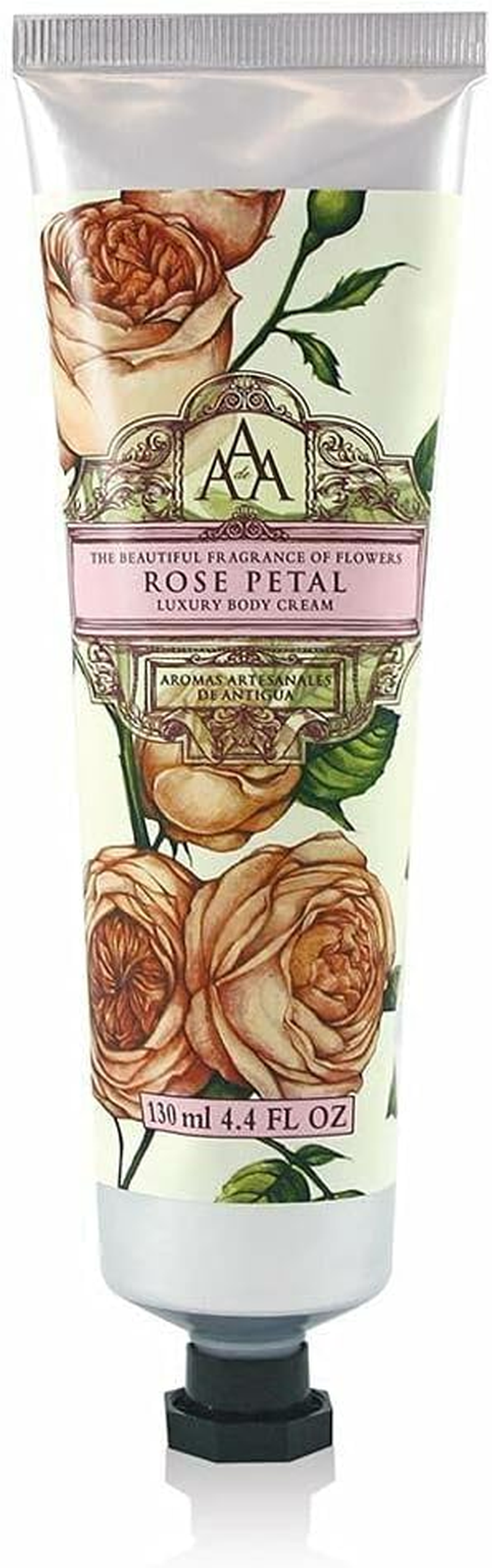 AAA Rose Petal Luxury Body Cream, 130 Milliliter image number 5