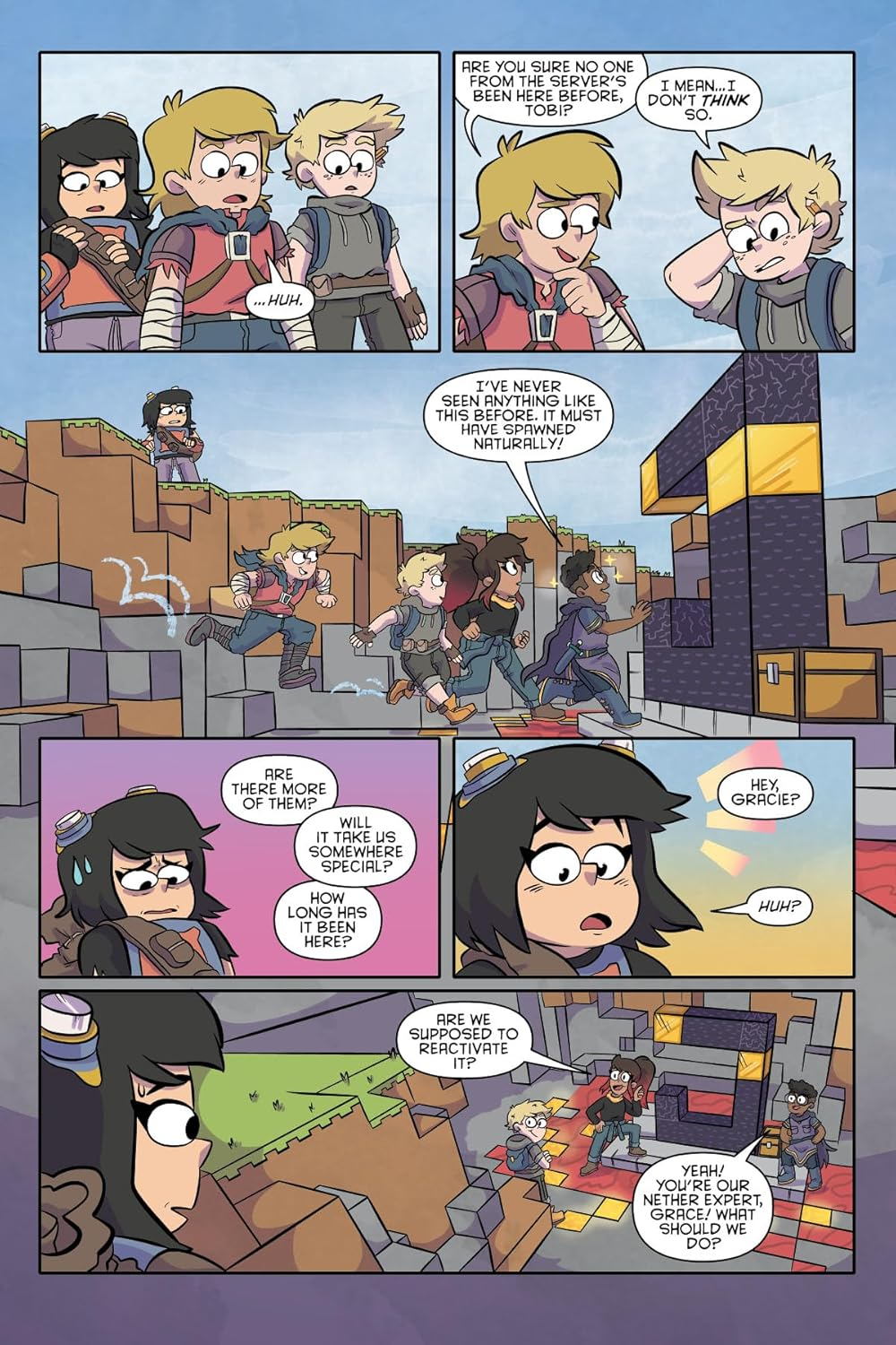 Minecraft Volume 3 (Graphic Novel) image number 2