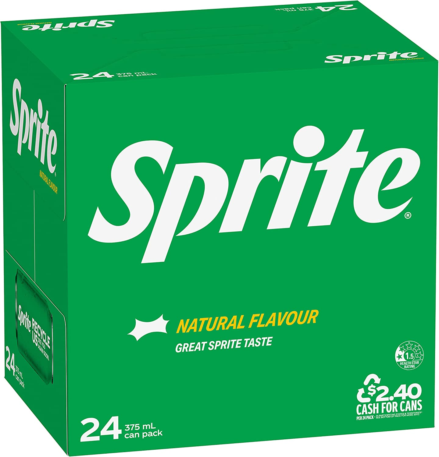 Sprite Lemonade Soft Drink Multipack Cans 24 X 375 Ml image number 3