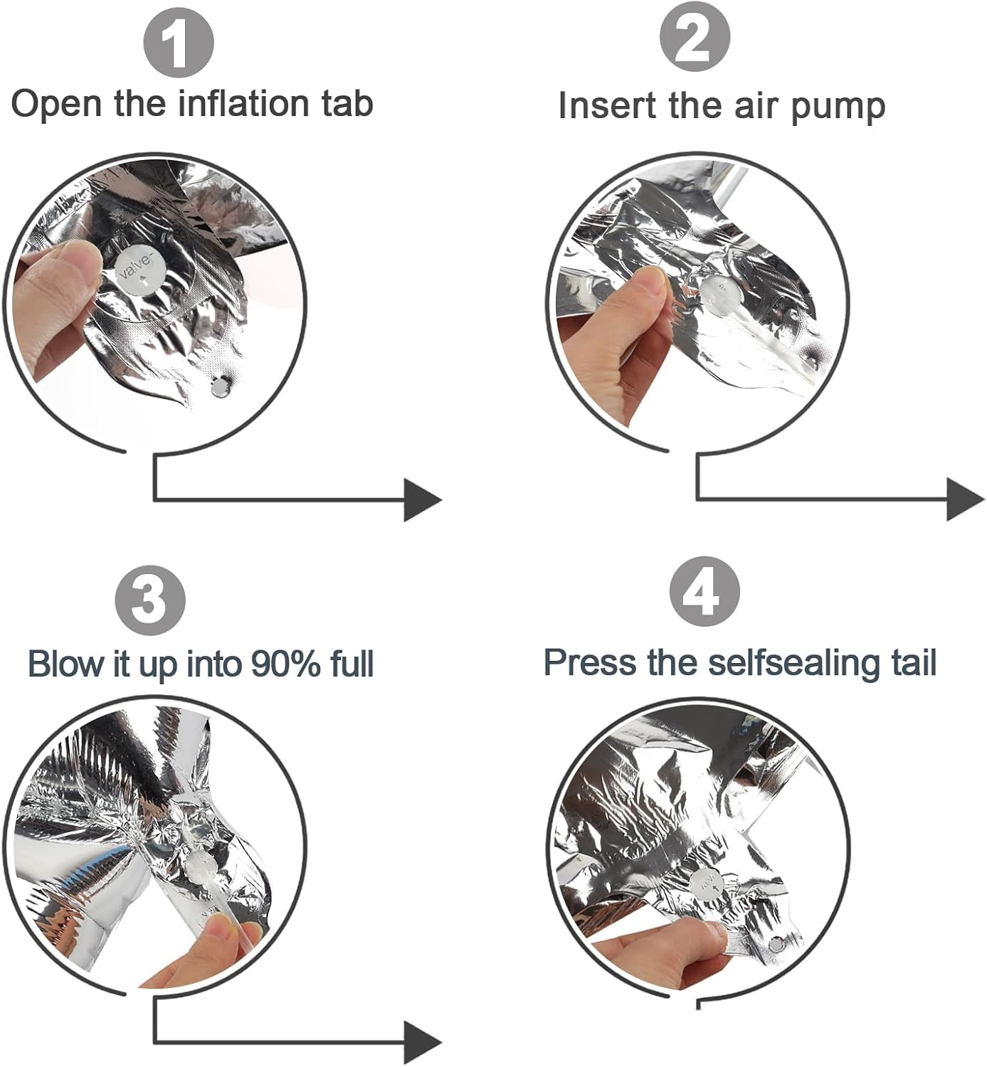 Silver 2 Balloon, Number Balloonss 40 Inch, 2Nd Balloon Number Birthday Decorations, Two Second Birthday Party Supplies, Number 2 Balloon image number 4