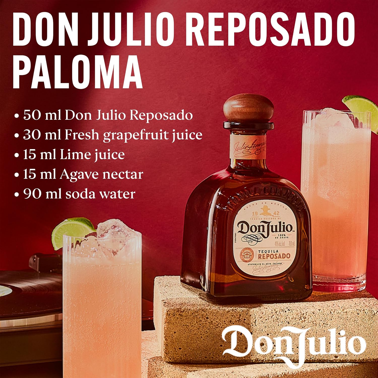 Don Julio Reposado Mini Tequila 50 Ml image number 5