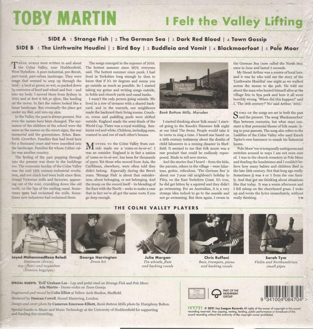 Liberation I Felt the Valley Lifting Vinyl LP image number 1