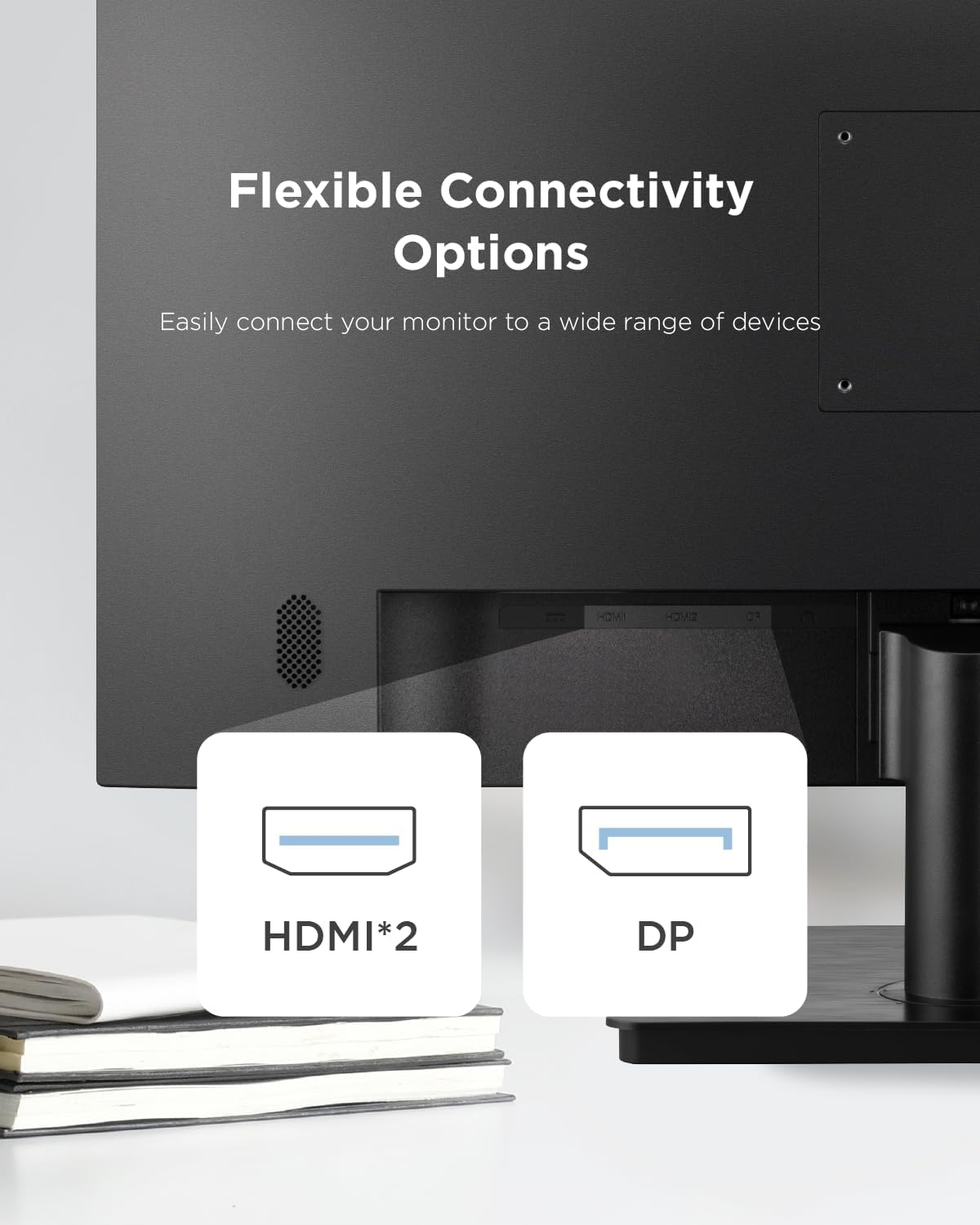 Viewsonic VA3208-4K-MHD 32 Inch 4K Monitor with Built-In Speakers, HDR10, UHD 3840X 2160, Eye Protech, Superclear VA Panel, HDMI and Displayport image number 5