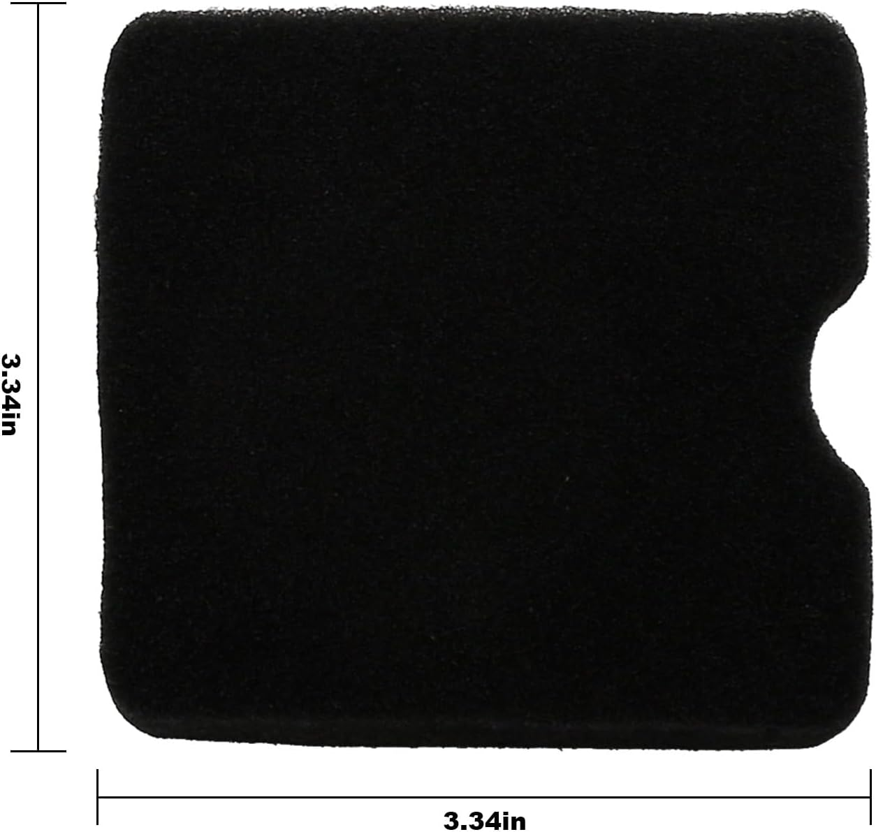 2Pcs 504115301 Air Filter Replacement for Husqvarna 130 BT 130BT 530BT Blowers Replacement for Red Max EBZ3000RH HBZ2601 HBZ2610 Blowers Repl.# 504115301 521751401