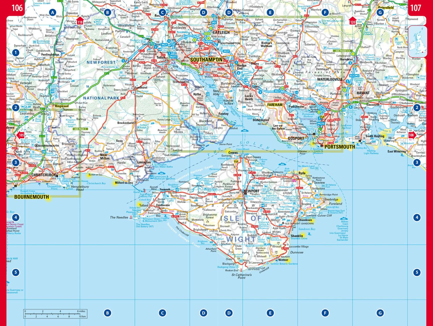 Collins Road Atlas - 2026 Collins Essential Road Atlas Britain and Northern Ireland: A4 Spiral image number 1