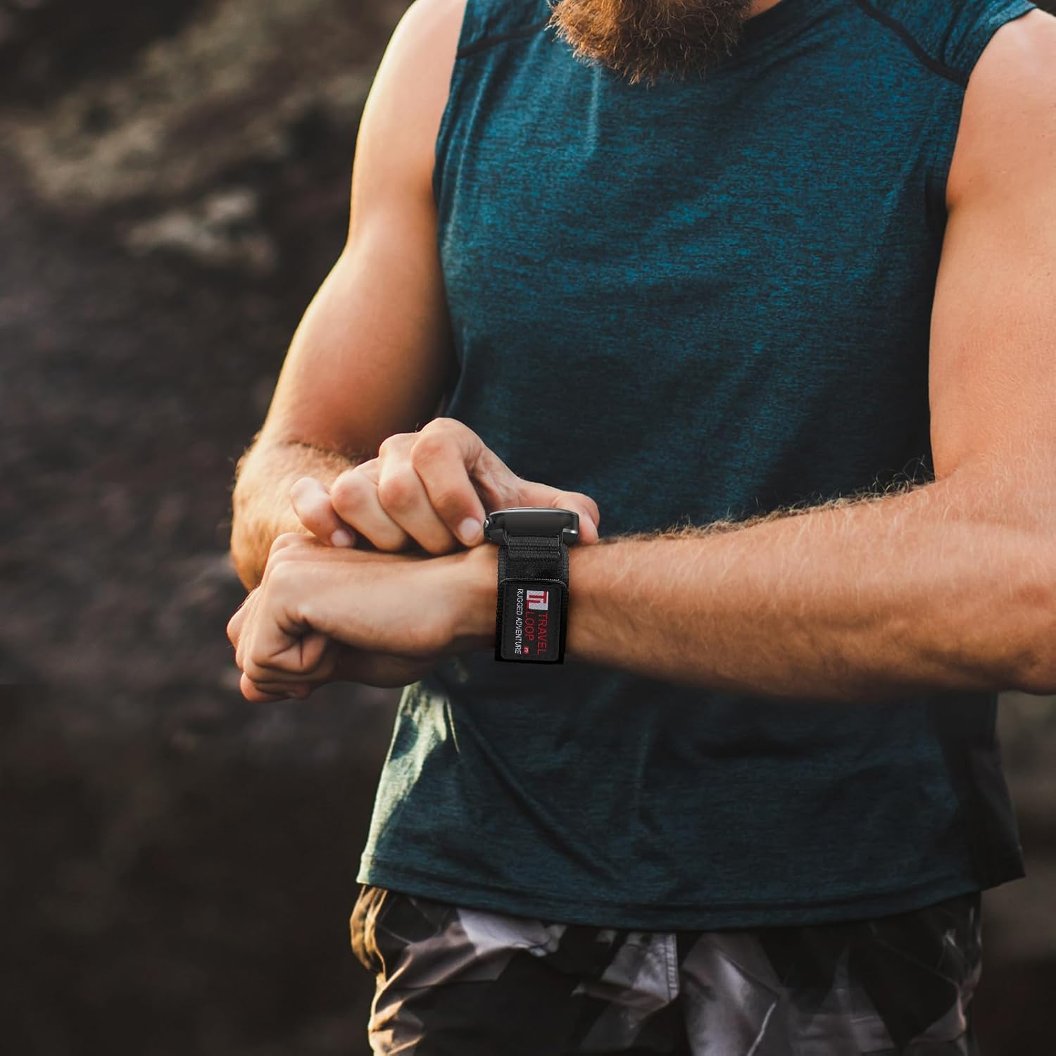 Rugged Nylon Bands for Samsung Galaxy Watch Ultra 2/Ultra 2025 2024 Men,Soft Woven Adjustable Sport Loop Wristbands Strap for Samsung Galaxy Watch 8/7 Ultra 47Mm image number 4