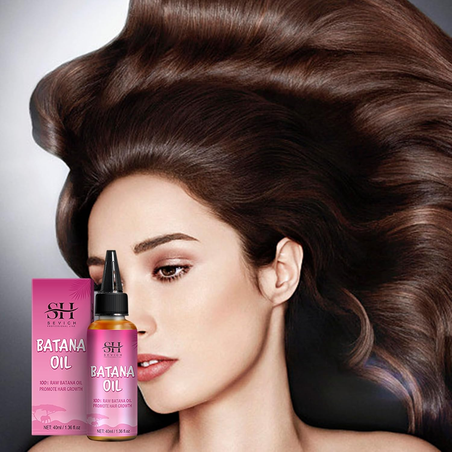 1/3 Oil for Hair Growth - 40Ml Nourishing Dry Hair Ends Oil Leave-In Repair Oil Hair Care Oil Hair Root Smoothing Oil for Hair Dryness, Split Ends, and Breakage - 40Mlx3 image number 2