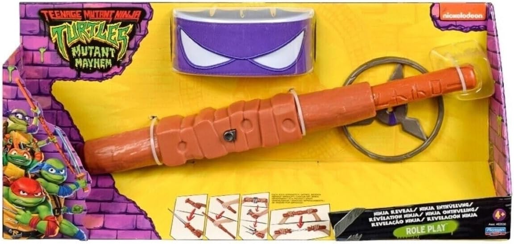 TMNT MM Movie Basic Roleplay - Don Transforming Bo Staff image number 4