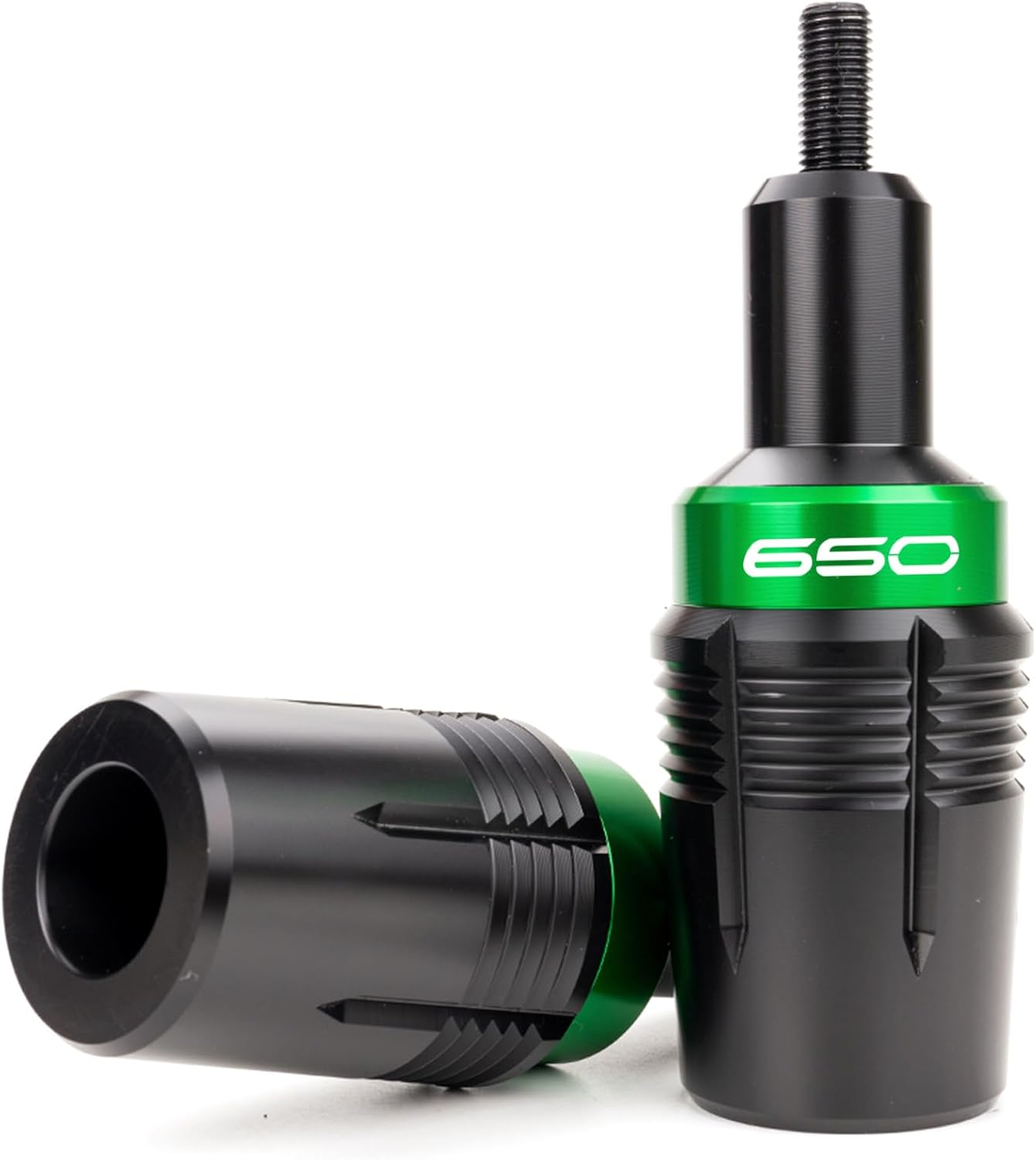 Fit for Kawasaki Ninja 650 KRT 2025 Ninja650 EX650 2017-2023 2024 2025 Z650 RS Z 650 CNC Motorcycle Frame Sliders Crash Protector Crash Pad Falling Protection (Green)