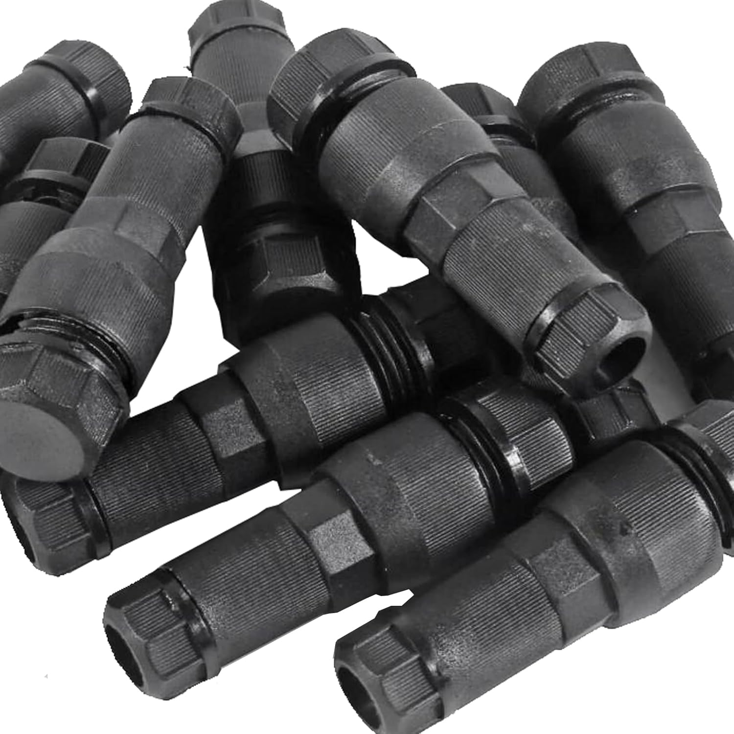 DIANN 20Pcs Low Voltage Fastlock Wire Connectors 12-14 Gauge Cable Connector Work Waterproof for Landscape Lighting Path Lights Outdoor Lighting