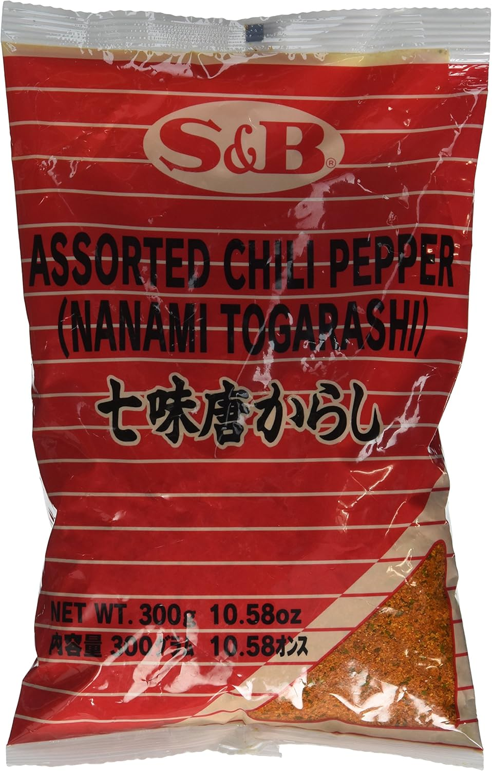 S and B Japanese 7 Flavours Seasoning Mix Shichimi Chili Pepper 300 G image number 3