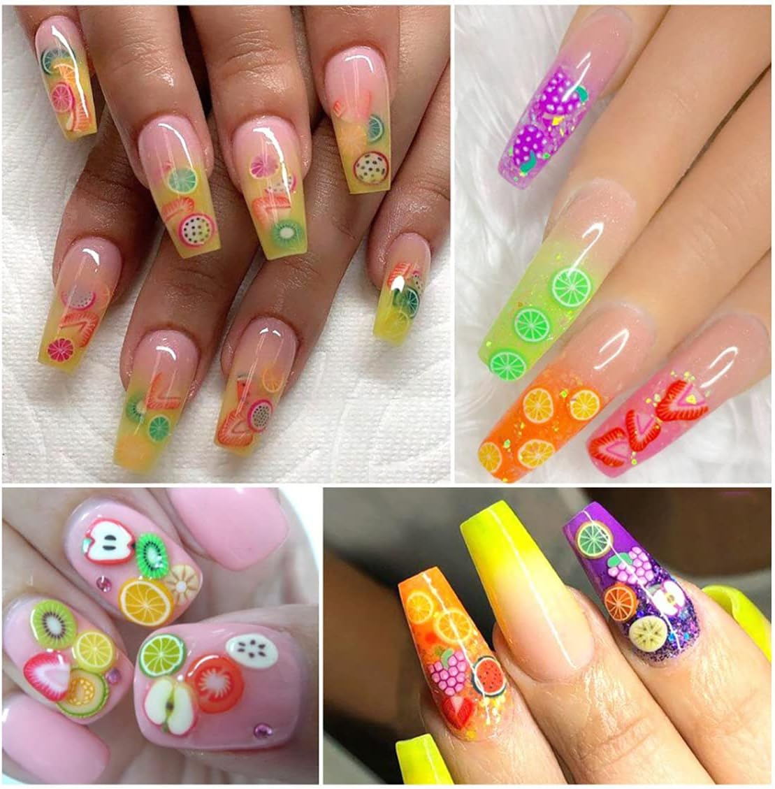 3000 PCS 3D Polymer Slices DIY Nail Art Slime Supplies Charms Slime Making Kit Decoration Arts Crafts(Cake Slices) image number 2