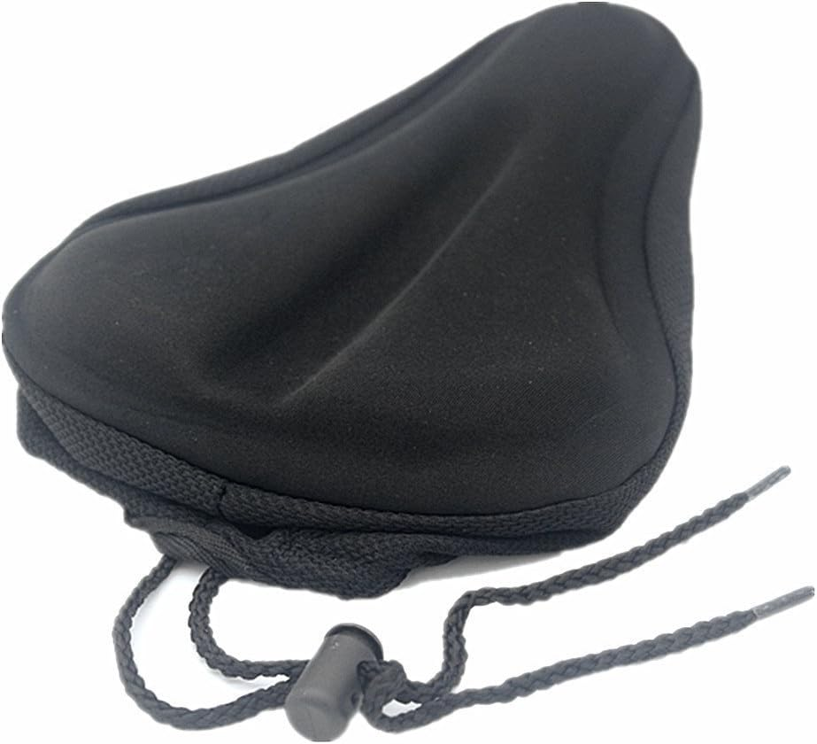 AISHEMI Soft Child Bike Saddle Gel Seat Cushion Pad Breathable Cycling Kids Bicycle Saddle Cover 9"X6" for Most Children Bicycle Tricycle Banlance Bike (Pink)