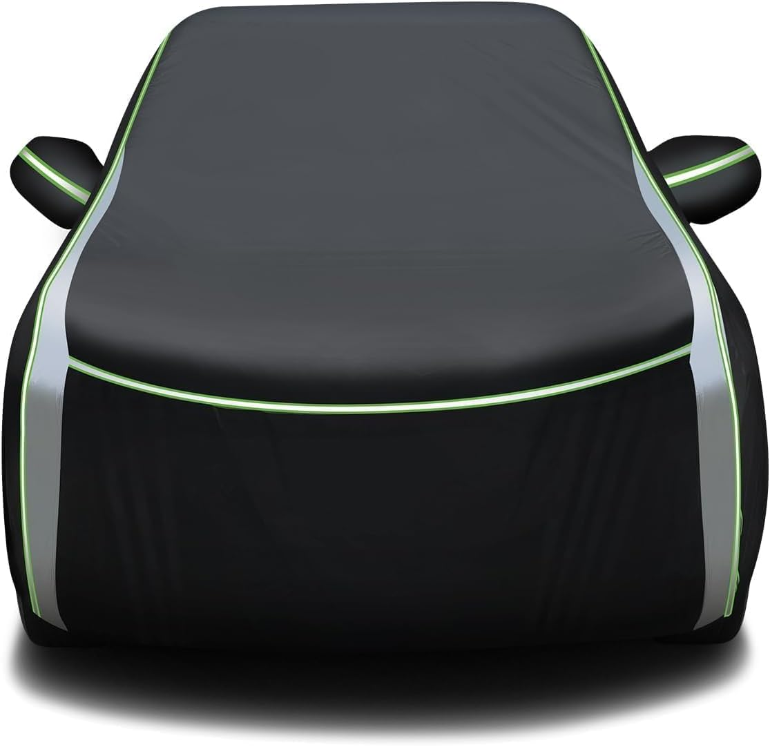 Cartist 420D Sportage Car Cover for Kia Sportage 1995-2025 2026，SUV Car Cover for Sportage Accessories, Outdoor Waterproof Oxford, with Zipper & Reflective Safety Strips image number 6