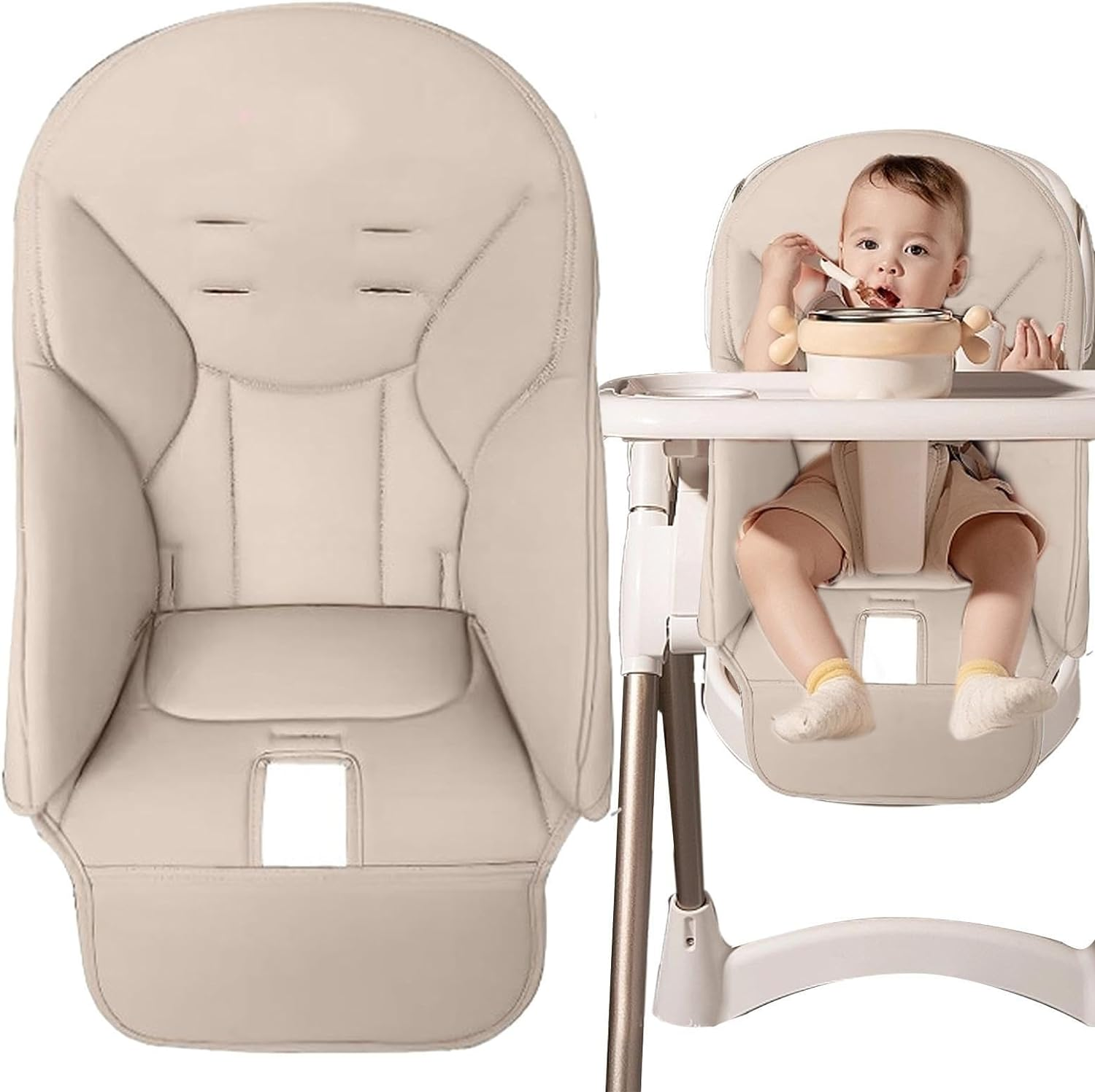 High Chair Covers for Baby, High Chair Cushion, Universial Replacement for Peg Perego、Siesta Zero3、Baoneo, Kosmic Jan?