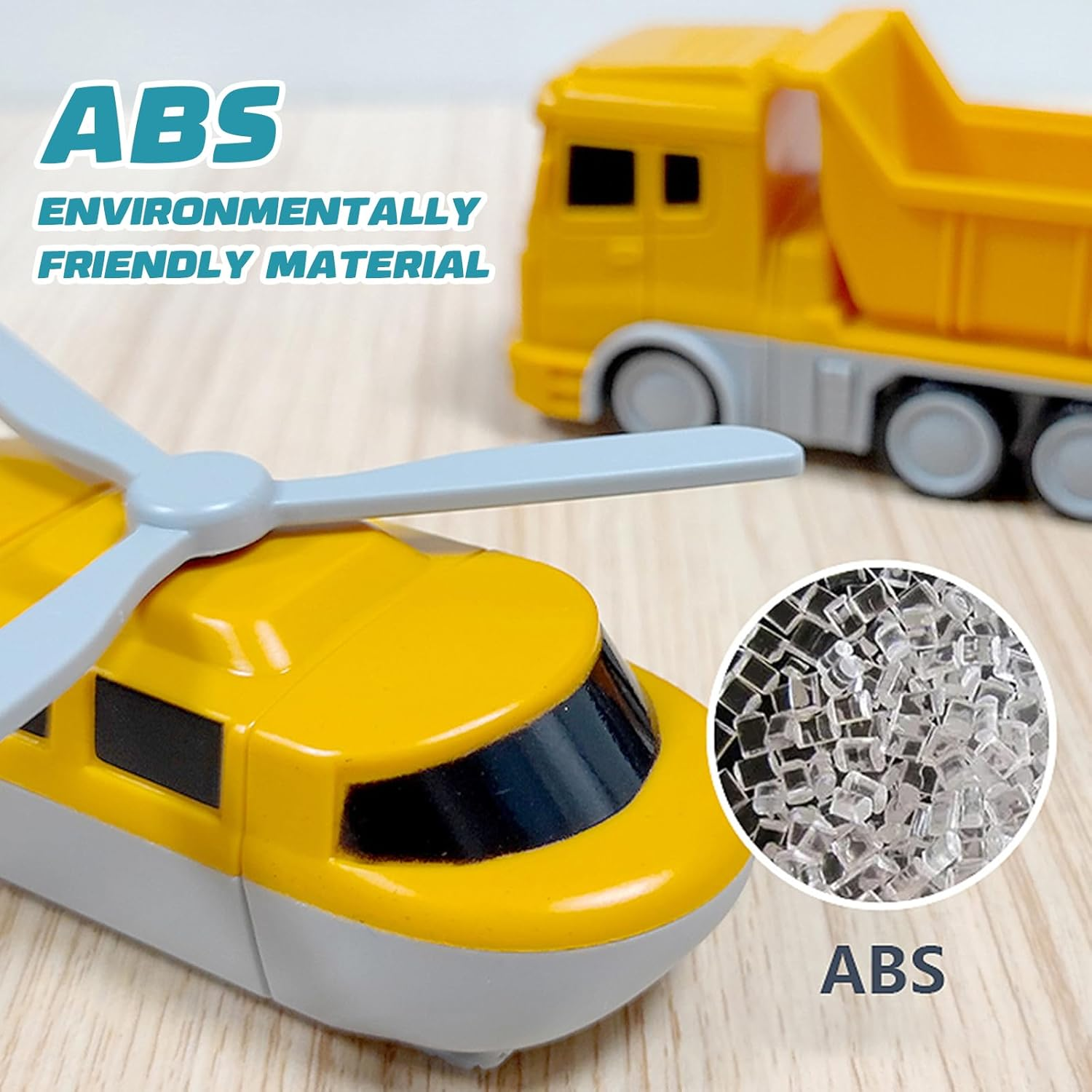 Building Blocks for Kids - 35-Piece Engineering Car Construction Set with Storage Box, Learning Toys for Toddlers Ages 3-8, Blocks for Indoor & Outdoor Play (Engineering Series) image number 4