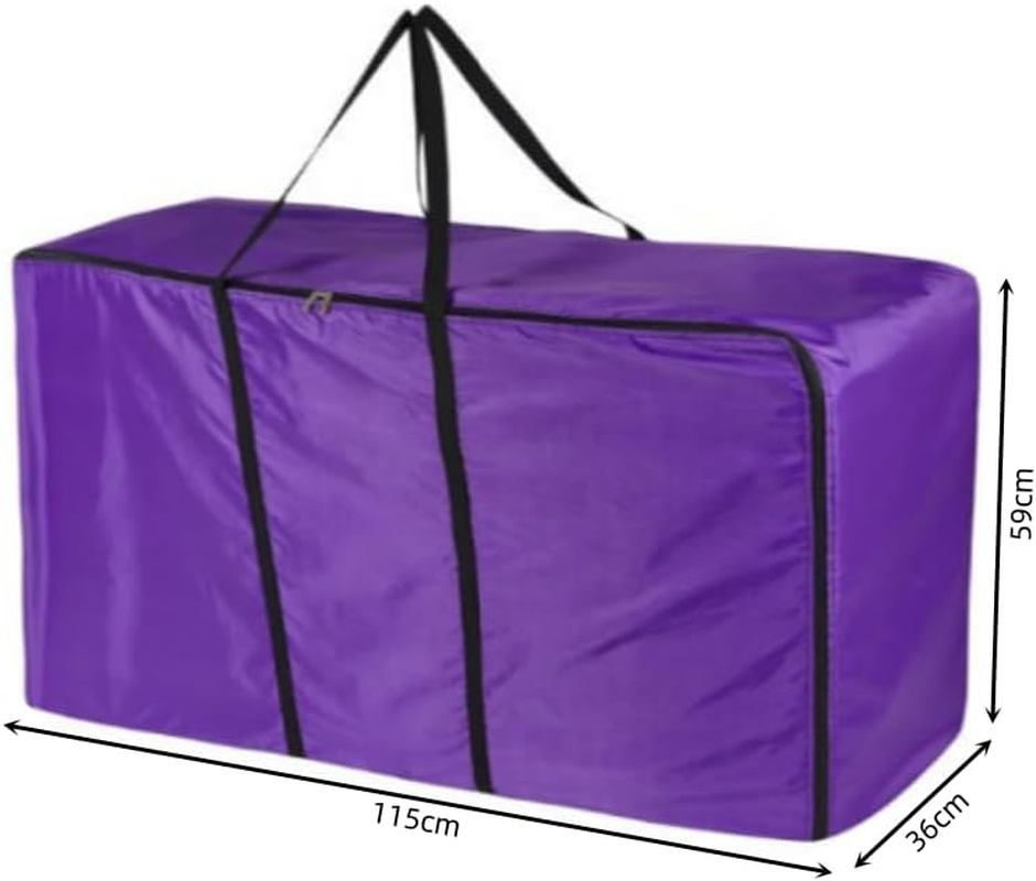 GYWHOOFT Hay Bale Bag,Hay Bale Storage Bag, Extra Large Tote Hay Bale Carry Bag, Foldable Portable Horse and Livestock Hay Bale Bags with Zipper Waterproof(115X36X59Cm) image number 2