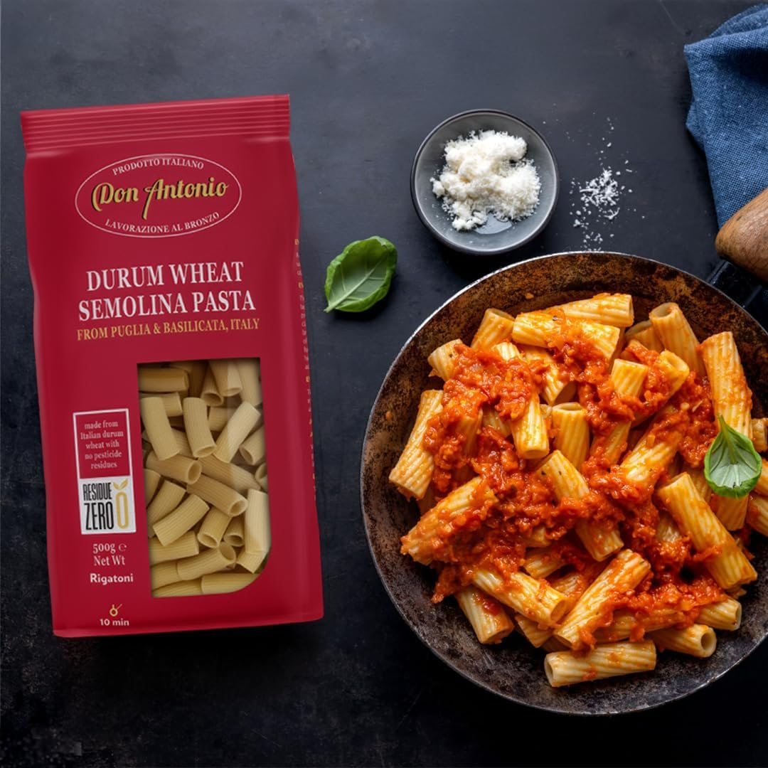 Don Antonio Rigatoni Pasta 500 G image number 1
