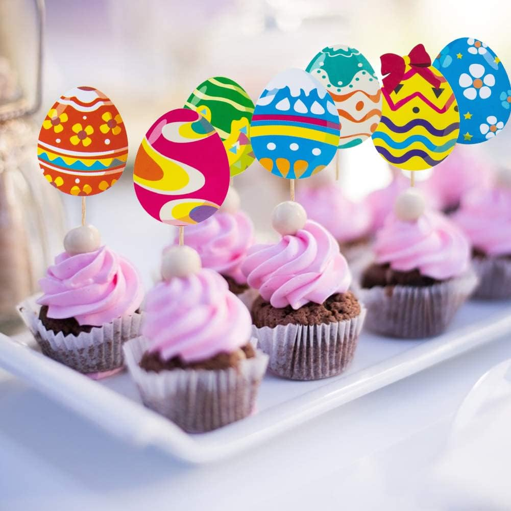 Fyvadio Easter Stickers, 12 Sheets 180 Pieces Easter Bunny Stickers Eggs Chick Labels for Easter Party Favor DIY Craft Art Making Decoration image number 6